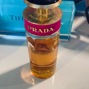 Prada candy Fragrance with Gold and Pink Details